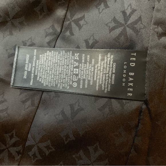 ▪️NWT Ted Baker London Rrae Chic Slim Tailored Jacket - Picture 9 of 9